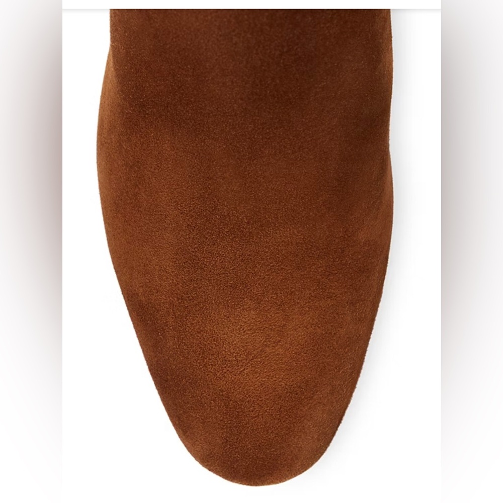 STUART WEITZMAN GILLIAN 60 CITY BOOT black Suede neoprene over the‎ knee boots - Picture 12 of 15